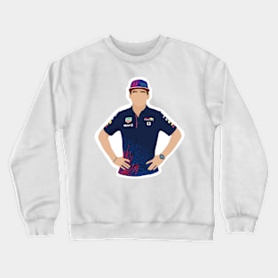 Max Verstappen at the 2021 Bahrain Grand Prix Crewneck Sweatshirt